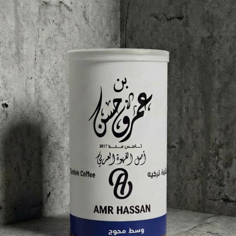 بن عمرو حسن قهوة وسط محوج 100 جرام- كرتون