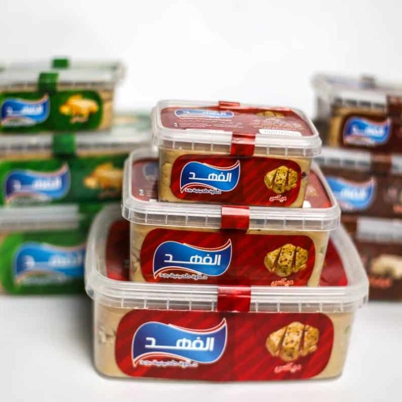 حلاوة طحينية الفهد 500 جرام - عبوة بلاستيك