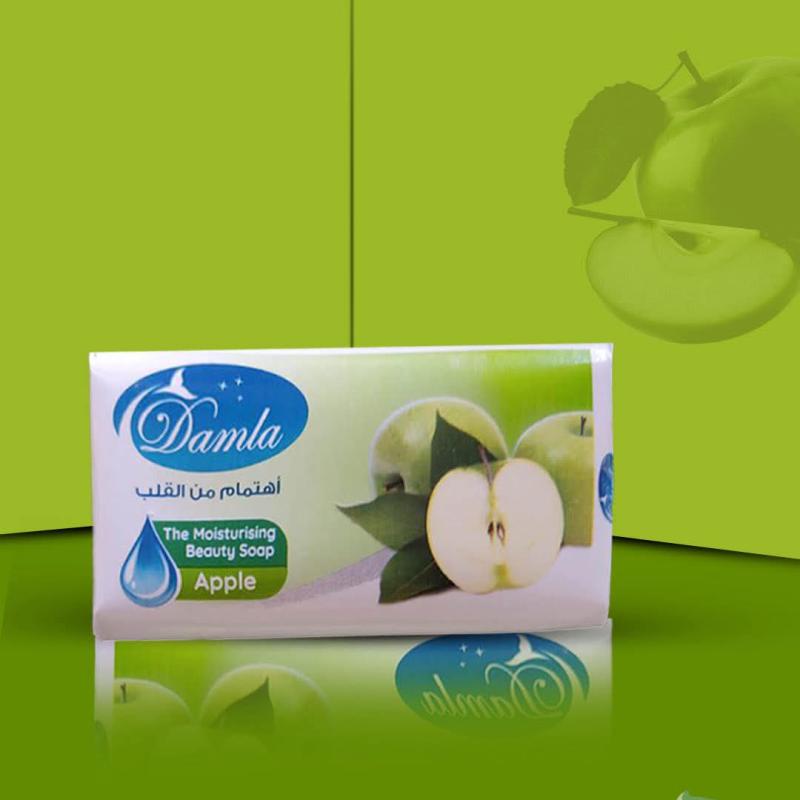 صابون Damla Apple – ترطيب طبيعي وانتعاش فاكهي