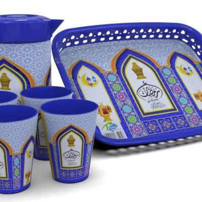طقم عصير رواسندا 7 قطع – أناقة التقديم وجودة الزجاج