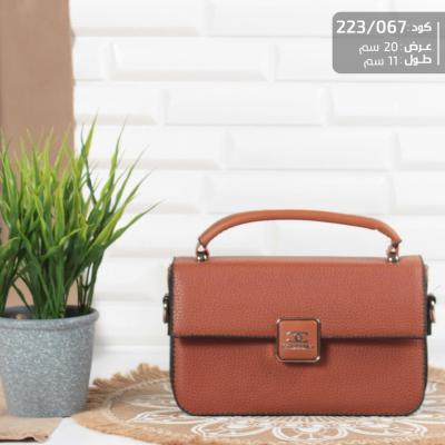 شنطة CHANEL أناقة الماركة بتصميم كلاسيكي شامواه