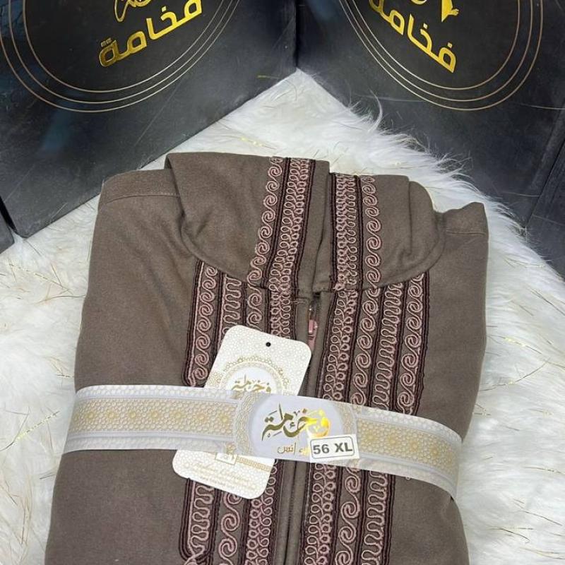12 قطعة عبايه جوخ مغربي زيتي