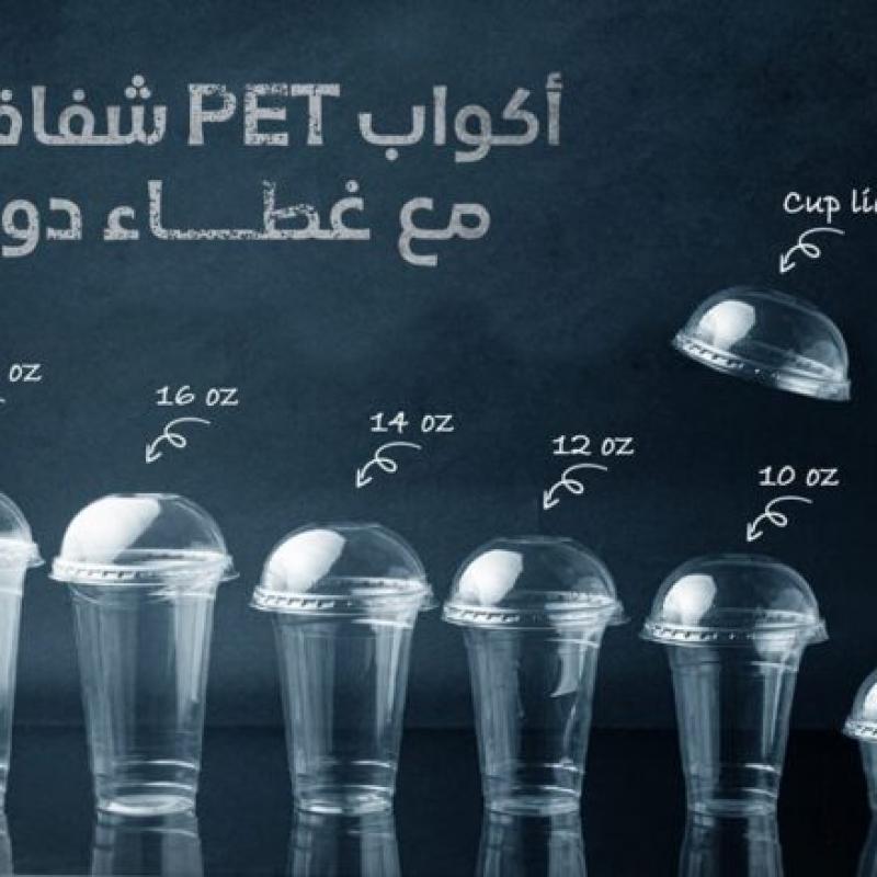 20كرتون×أكواب آيس كريم PET 7 أونز