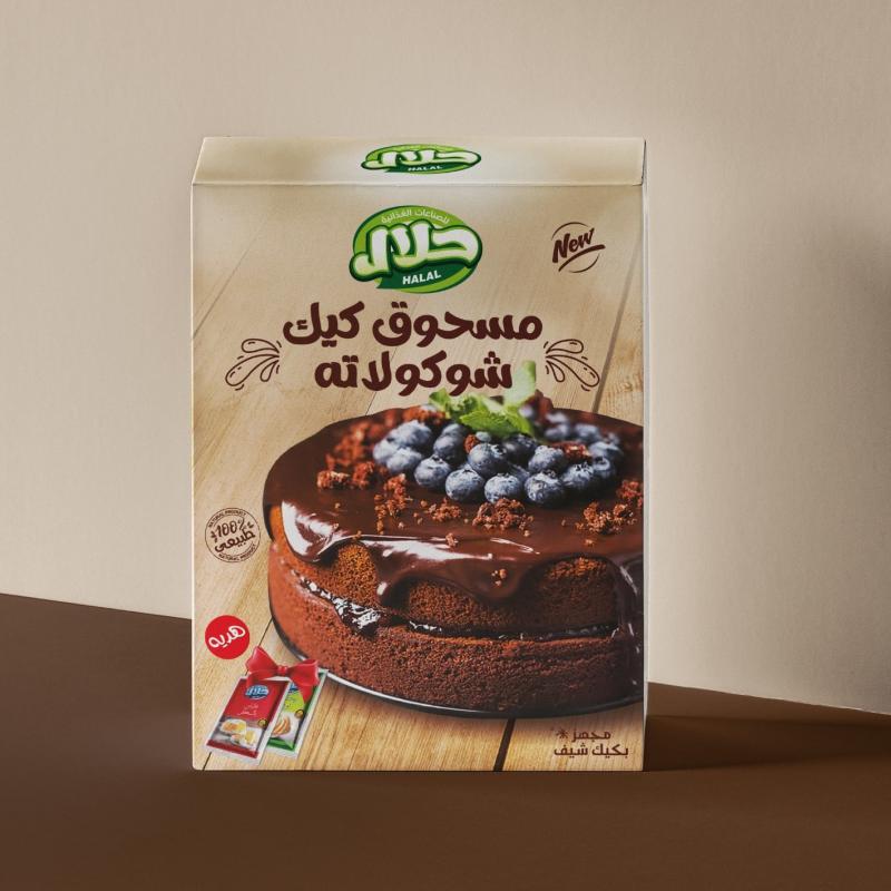 10 كرتونة × مسحوق كيك بالشيكولاتة