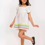 فستان بناتي اصفر Zig Dress – 50 قطعة