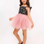 فستان بناتي بينكTulle Dress – 50 قطعة