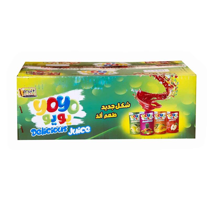 عصير يويو فروت سيتي - 100كرتون