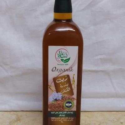 زيت بذرة الكتان عصر على البارد نسائم إدلب - 5 كراتين